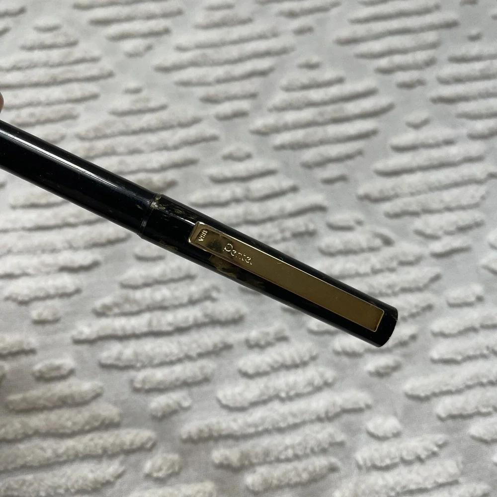 PENTEL, MICRO Fine PERMAROLLER, WATERPROOF ON PAPER Black INK MR205A Metal‎ Tip